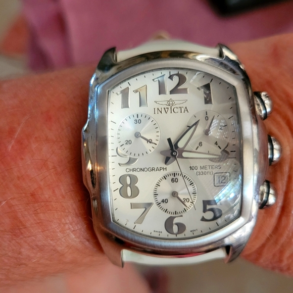 VTG INVICTA Lupha 2383 watch previously owned by band member of ZZTop